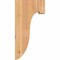 Ekena Millwork Del Monte Smooth Corbel, Western Red Cedar, 5 1/2"W x 12"D x 24"H COR06X12X24DEL00SWR - alternate 3